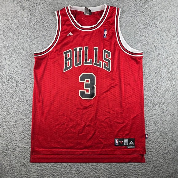adidas Other - Vintage Adidas Chicago Bulls Ben Wallace #3 Jersey Men XL L + 2 Red Stitched NBA